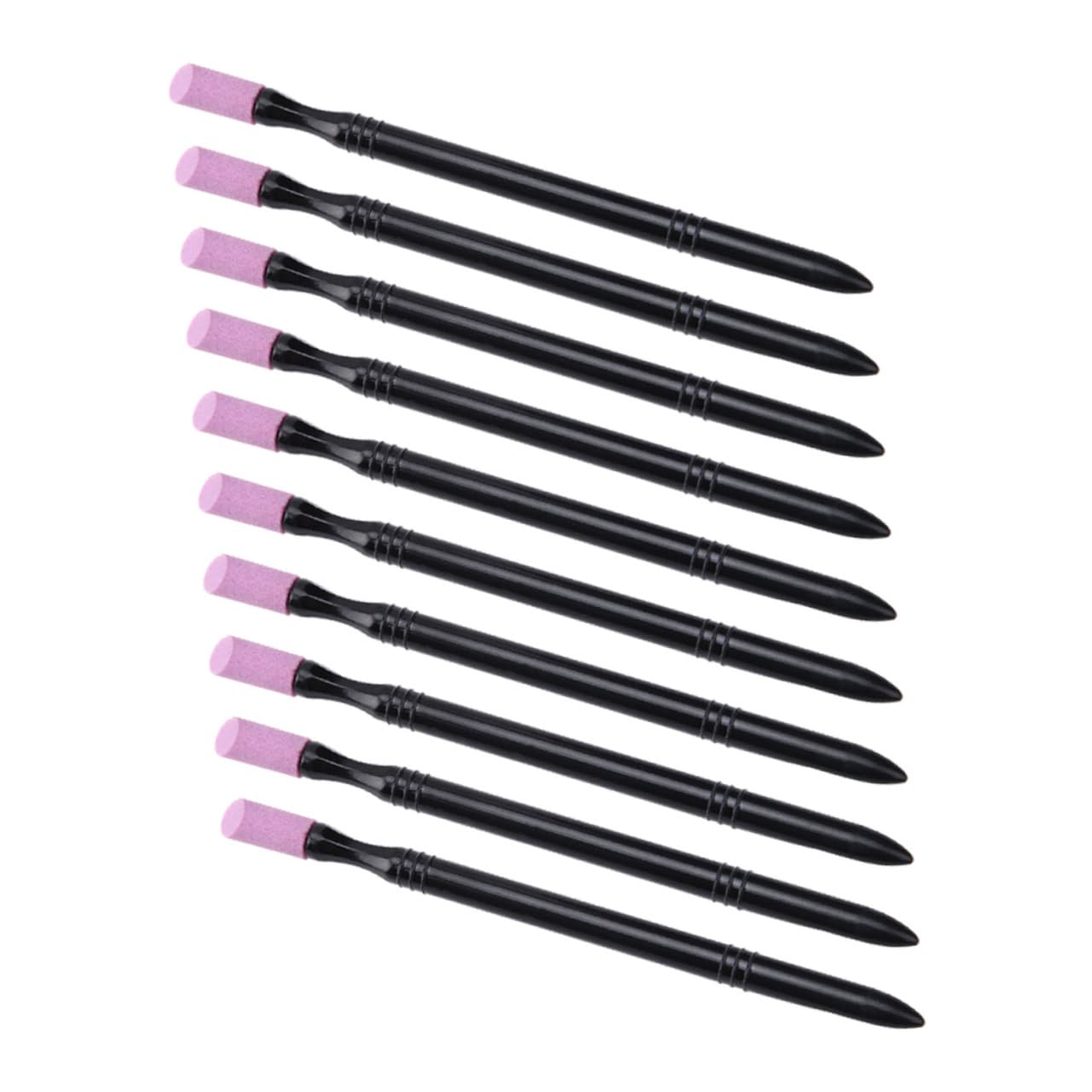 Healeved 50pièces Outils De Soins Des Ongles Bâtons De Pierre à Ongles Et Repousse-cuticules Pour Manucure Et Pédicure Pratique Et Portable Pour Soin Quotidien