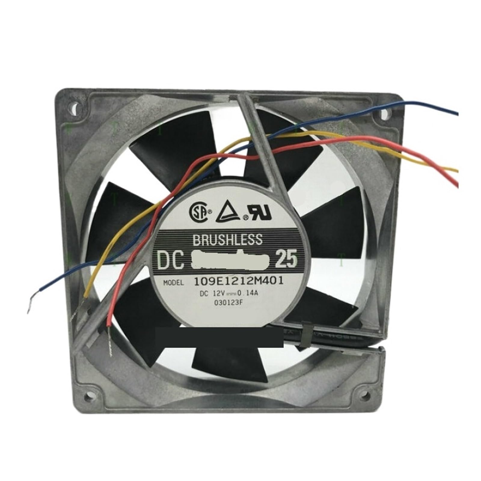 PEQYUACTE Fan 109E1212M401 DC 12V 0.14A 12025 120 * 25MM 3 Wire