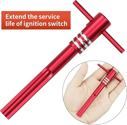 Miniatura 9 de Interruptor de encendido Alineación de carcasa Herramienta de trabajo para Harley Touring Modelos 2003-2013 (azul)