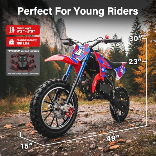 2-Stroke 50cc Mini Pit Bike