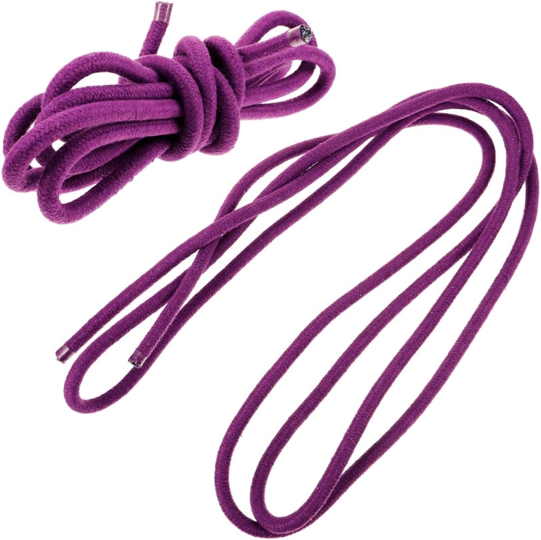 Kisangel 2pcs Rhythmic Gymnastics Ropes Training Strap for Athletes Portable Exercise Rope for Rhythmic Gymnastics for Competition and Fitness Workouts