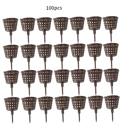 Miniatura 4 de 100 cajas de fertilizantes para bonsái, cesta de fertilizante para bonsái, reutilizable, de plástico, para jardín, para jardín, macetas, plantas,