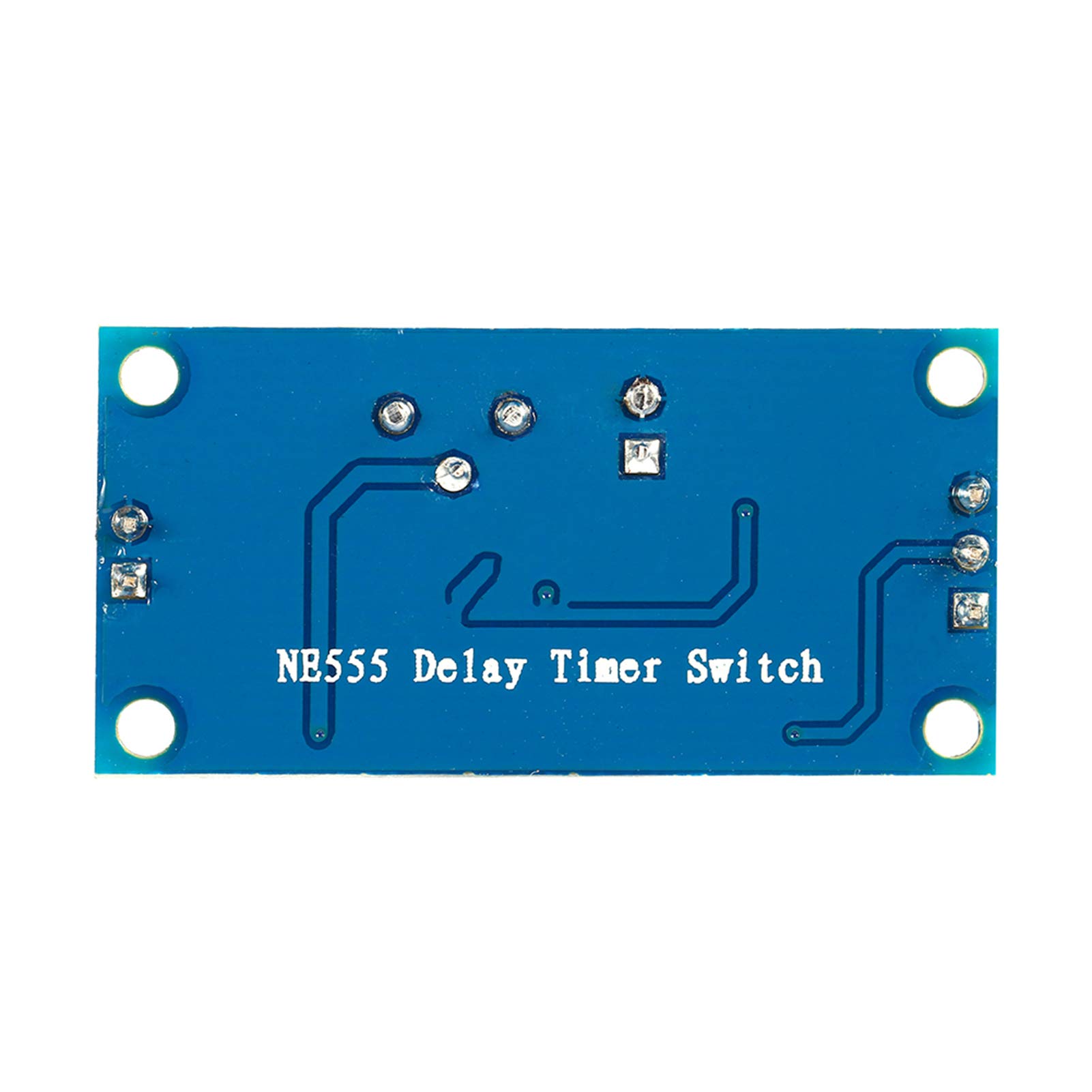 Módulo temporizador de relé de retardo ajustable NE555 - Control de temporización de 0 a 120 s para automatización - Disparador externo con indicador LED - Compatible con 5-12 V