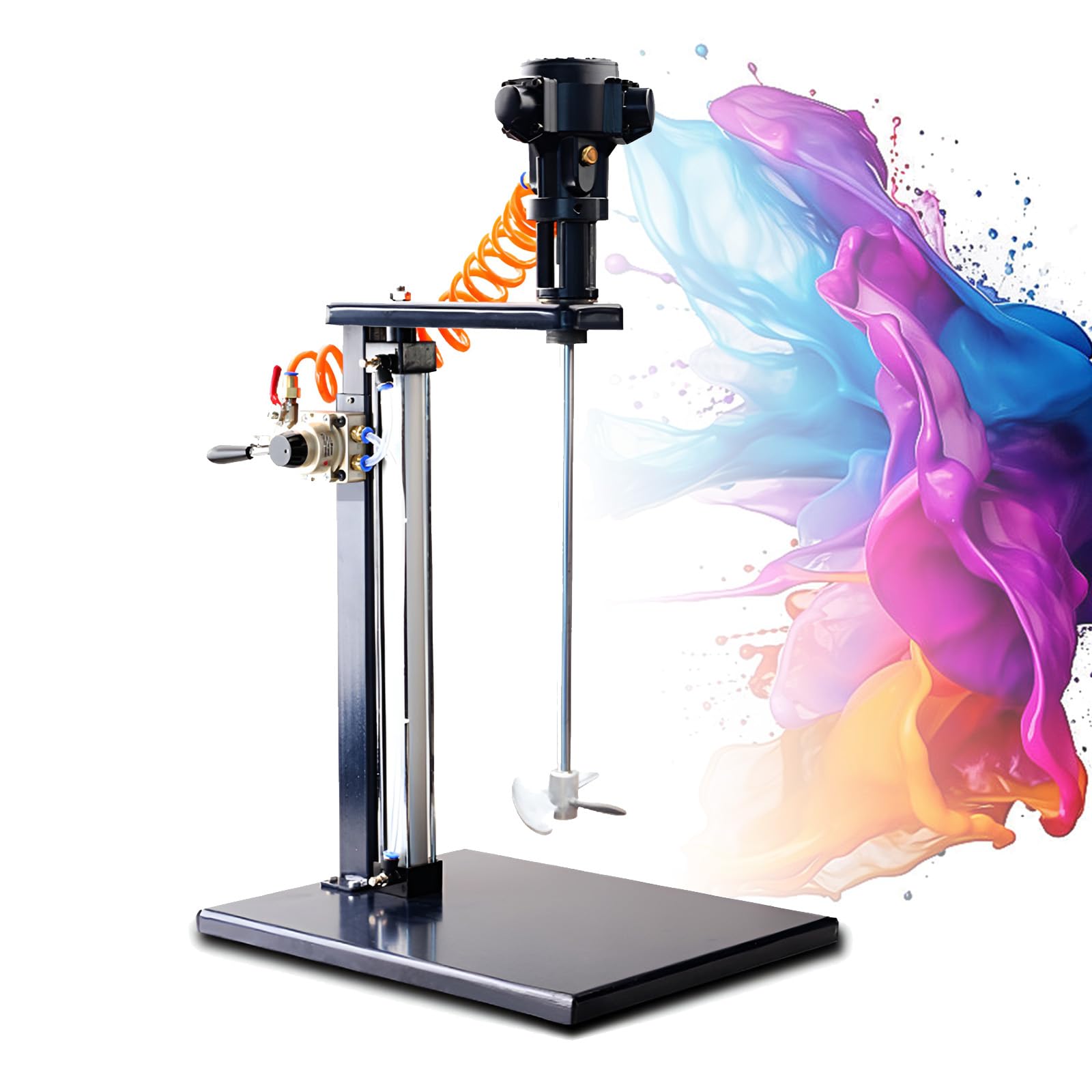 Mélangeur de peinture pneumatique pour l'atelier de création