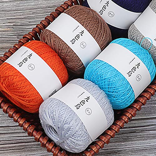 Cotton Yarn Lace Thread Diy Woven Cotton Fine Cotton Thread Crochet Yarn 8Th Crochet Yarn Knitting Wool Double Knit Wool Ball Pom Poms #TOP1