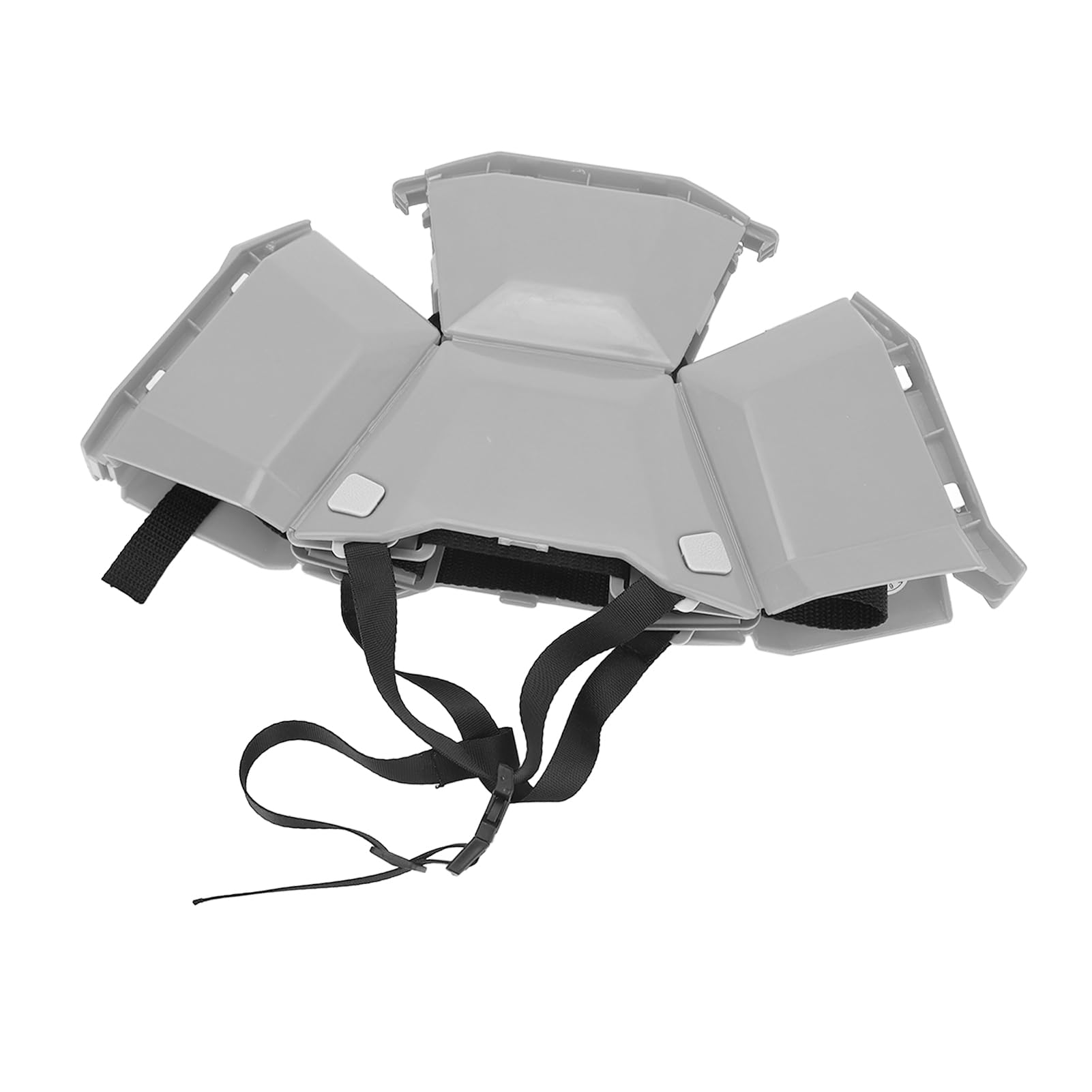 YWBL-WH Casco Pieghevole, Cappello di Sicurezza per Protezione della Testa in Plastica Ad Alta Resistenza con Circonferenza della Testa Regolabile 47 * 62 Cm, per Lavoro All'aperto,