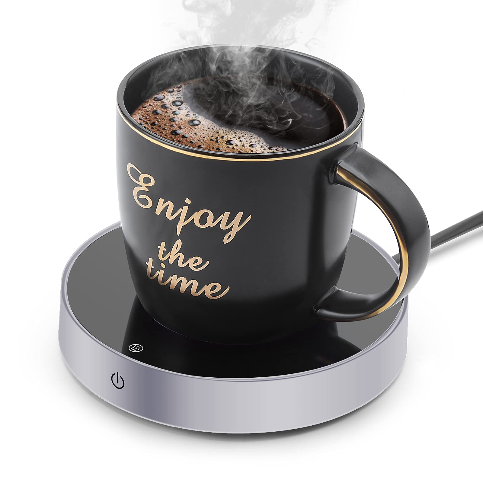 Calentador de café eléctrico con 3 niveles de temperatura y apagado automático