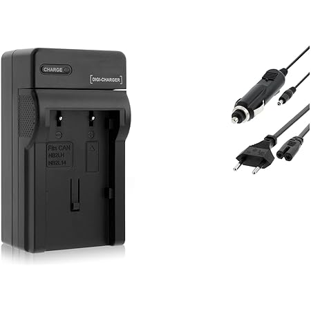 Chargeur USB Avec écran LCD Pour Batterie Canon NB-2L (Powershot G7, G9, S… )