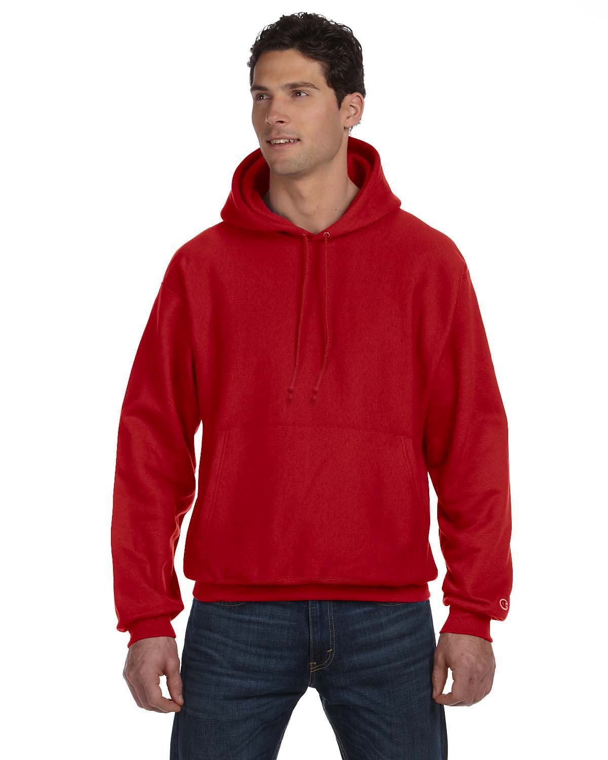 Men's Men' Reverse Weave Fleece Pullover Hood