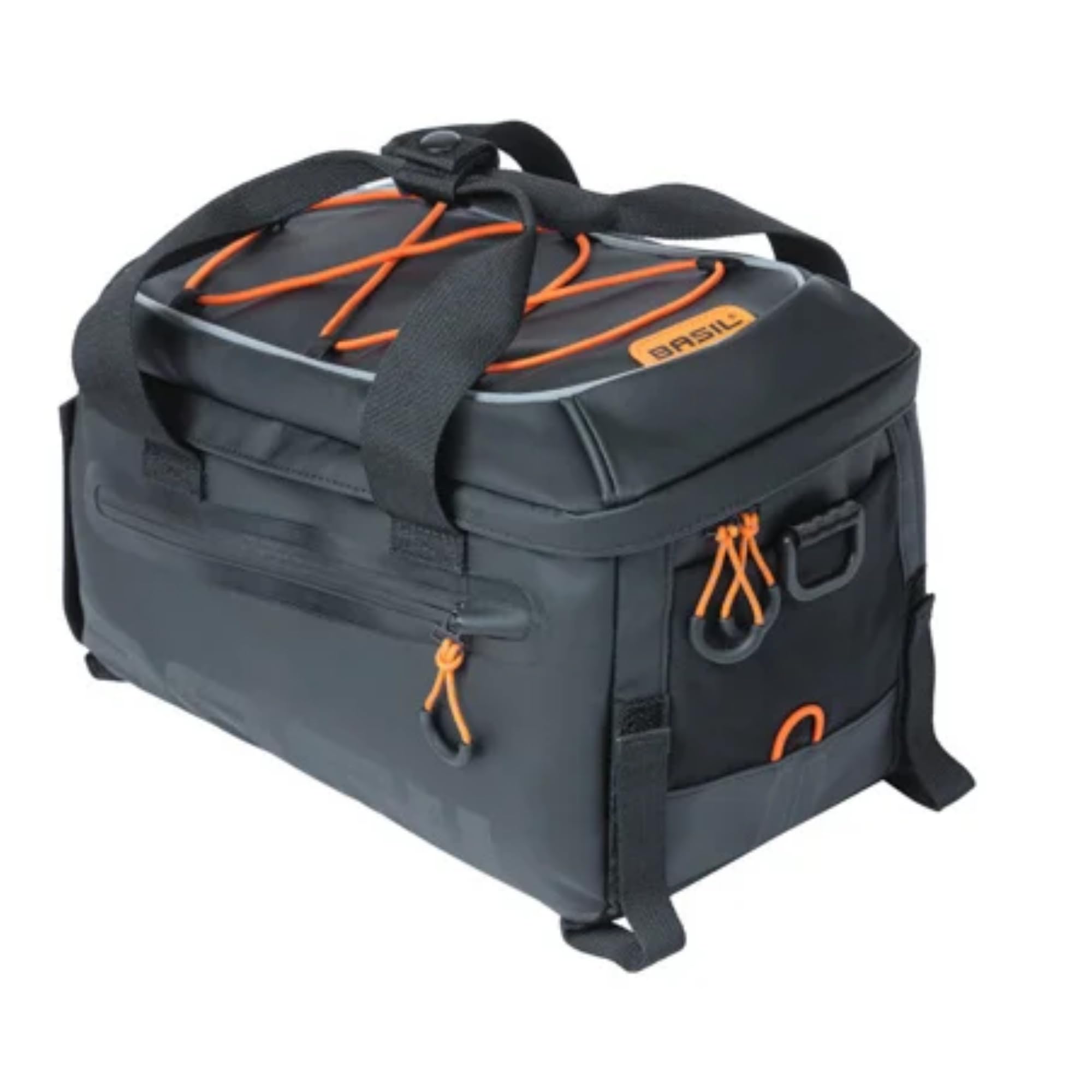 Amazon.com: Basil Miles Trunk Bag - 7L, Black/Orange | bike