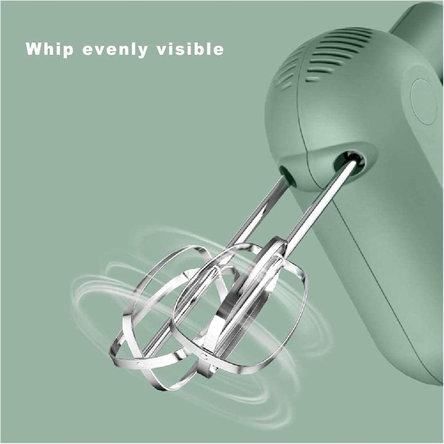 Hand Mixer Electric - 5-Speed Handheld Kitchen Mixer for Cake Egg White Include 2 Stainless Steel Accessories