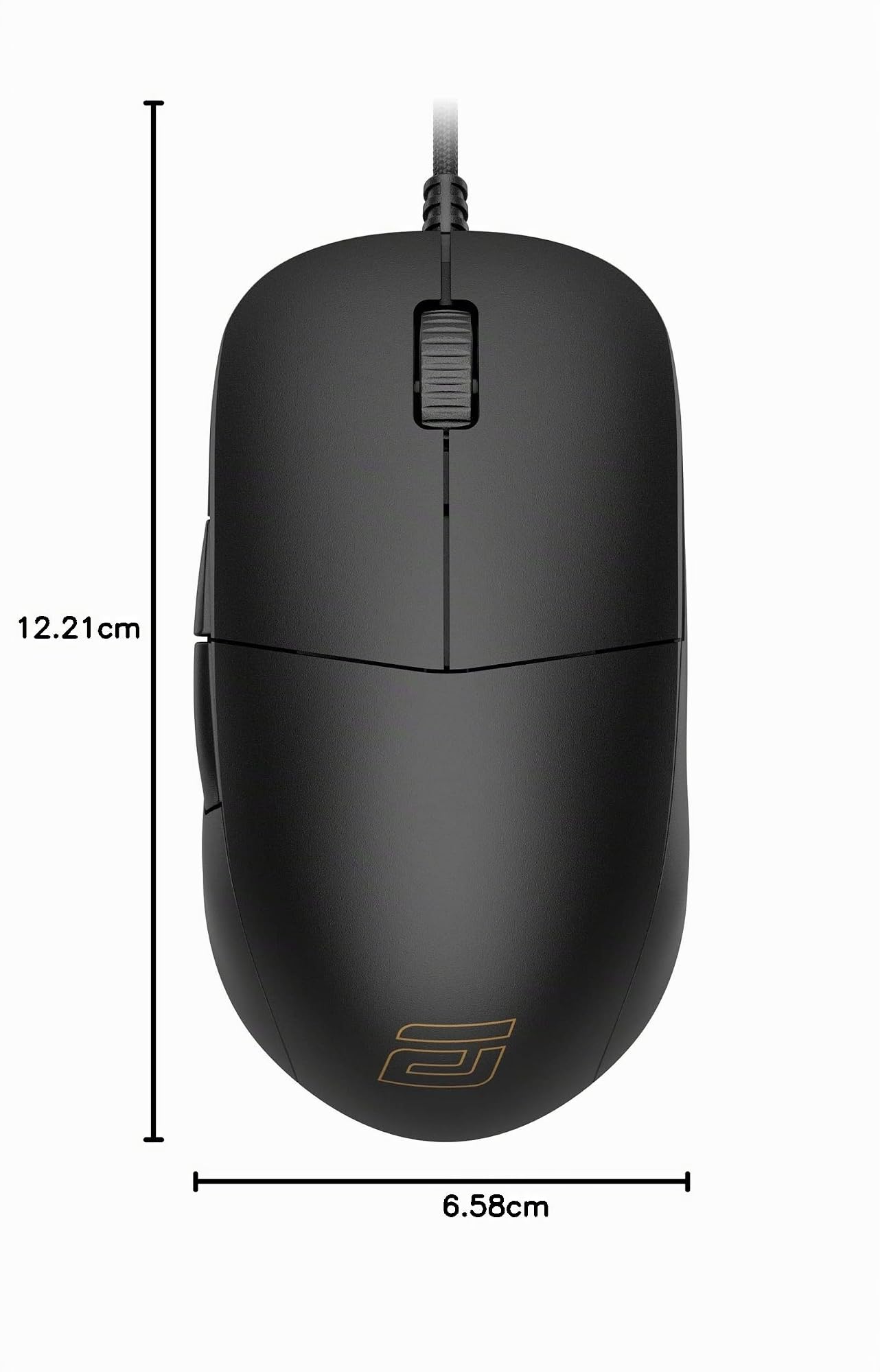 ENDGAME GEAR XM1r Gaming Mouse - Sensore ottico PixArt PAW3370 - da 50 a 19.000 CPI - 5 pulsanti - Switch Kailh GM 8.0-80 milioni di clic - USB - ergonomico - peso 70g - Nero