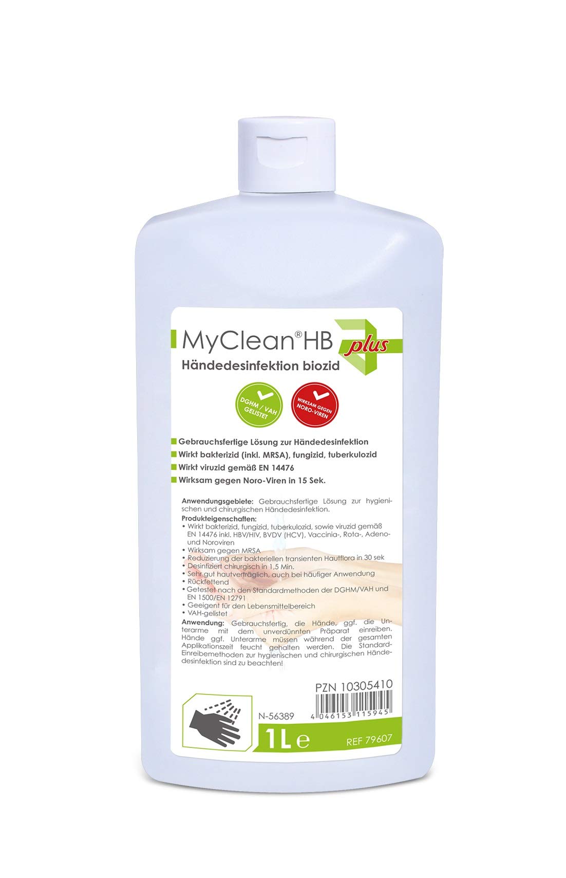 MaiMed MyClean HB Disinfezione delle mani biocida 1000 ml