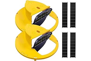 Automatic 2 PCs 5-Gallon Mouse Bucket Lid Trap