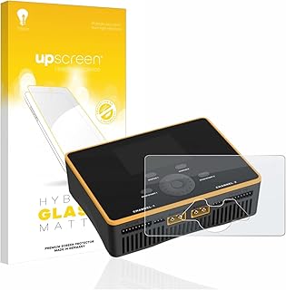 upscreen Matte Screen Protector Glass Film compatible with Junsi iCharger DX8 Duo - Anti-Glare, Anti-Fingerprint, 9H Glass Protection