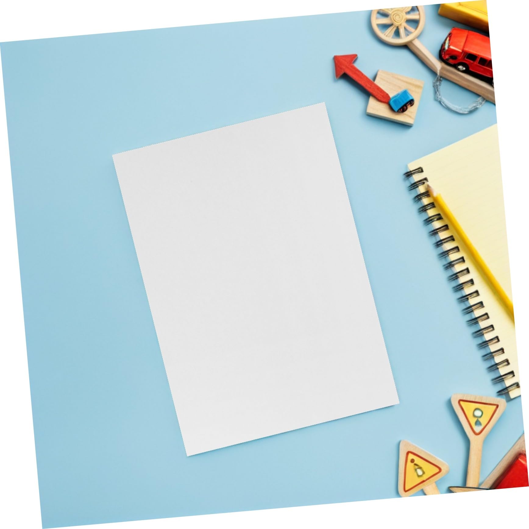 Papel de Dibujo para Niños Pequeños A4 100 Hojas en Color Claro