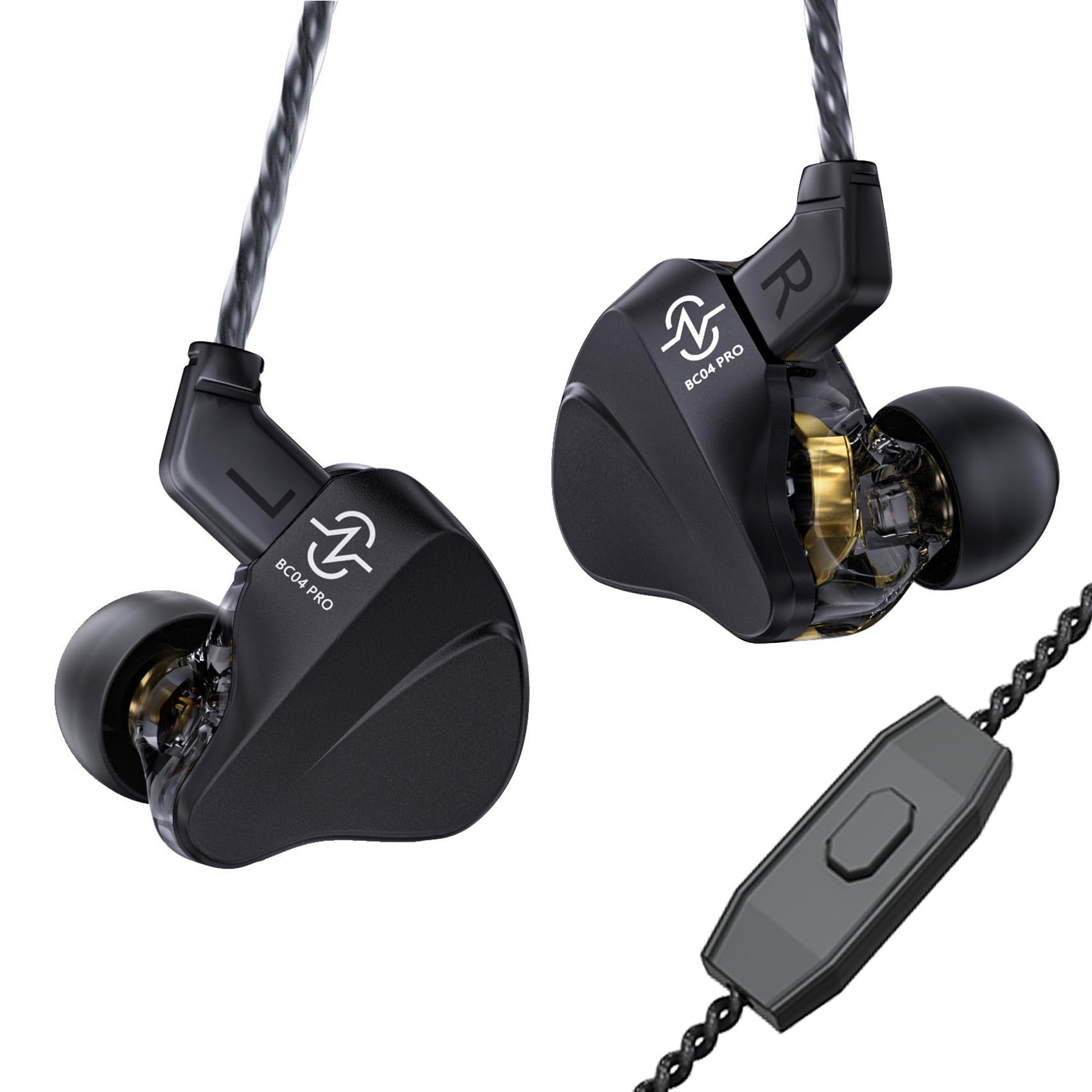 Amazon.com: ccz BC04 Pro in Ear Monitor Headphones, 1DD & 1BA Hi