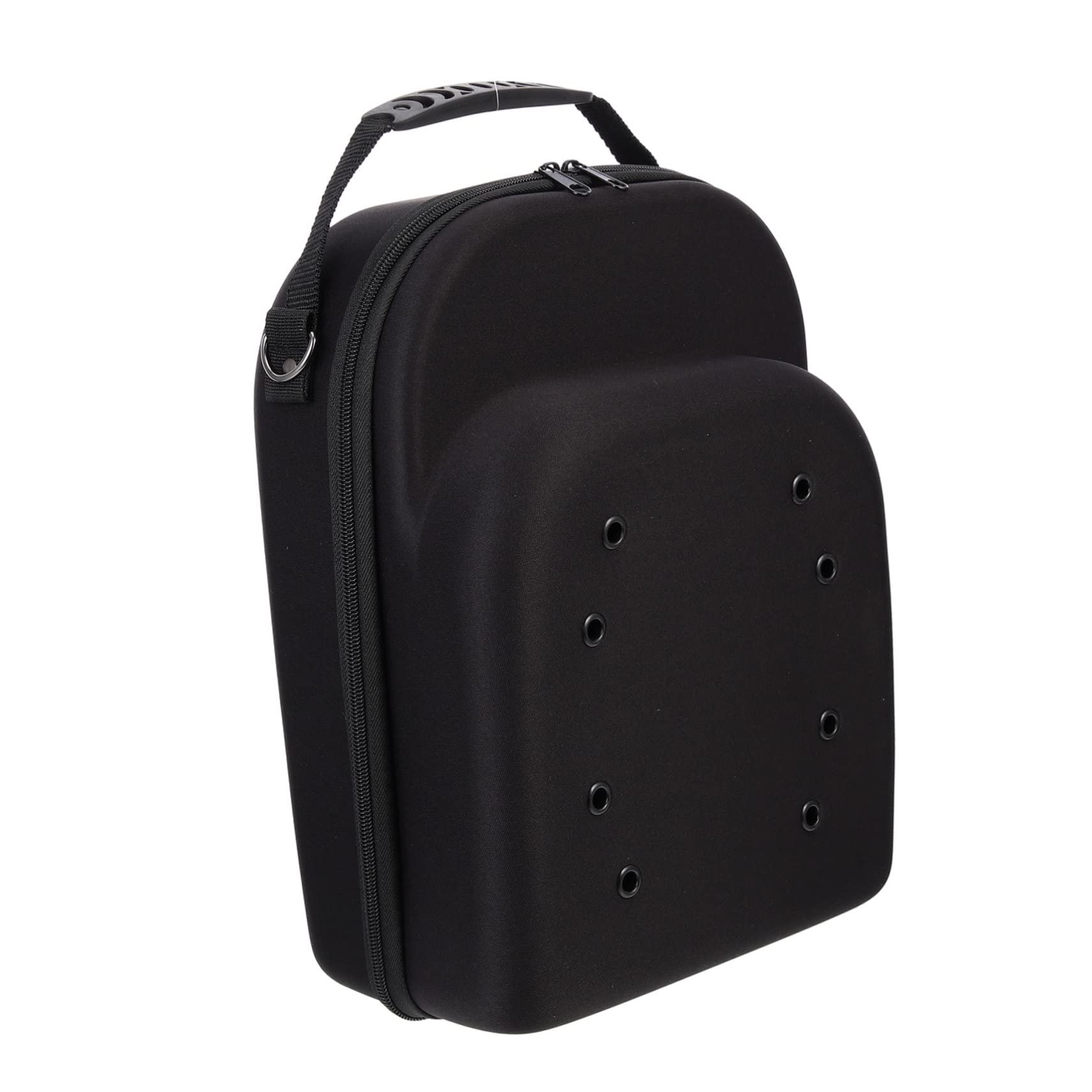 DECHOUS Hat Storage Box for Travel Portable Baseball Cap Carrier Case with Smooth Zipper Wide Compatibility for Hats Collision Drop Protection Convenient Handle