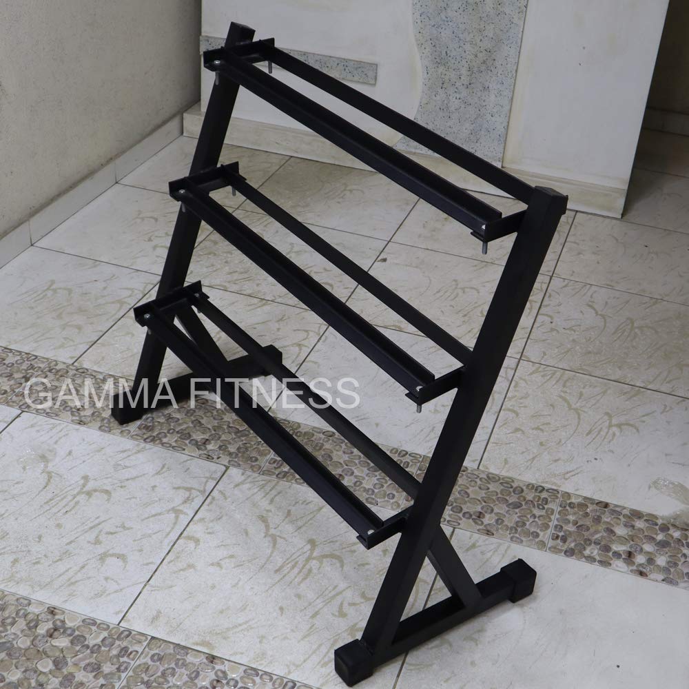 GAMMA FITNESS 3- Tier Dumbbell Rack DR-02-image-39