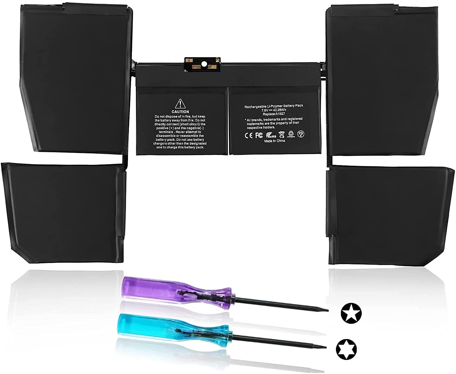 1534 充電器なし Wefly A1534 A1705 Laptop Battery Compatible for MaBook 12 Inch