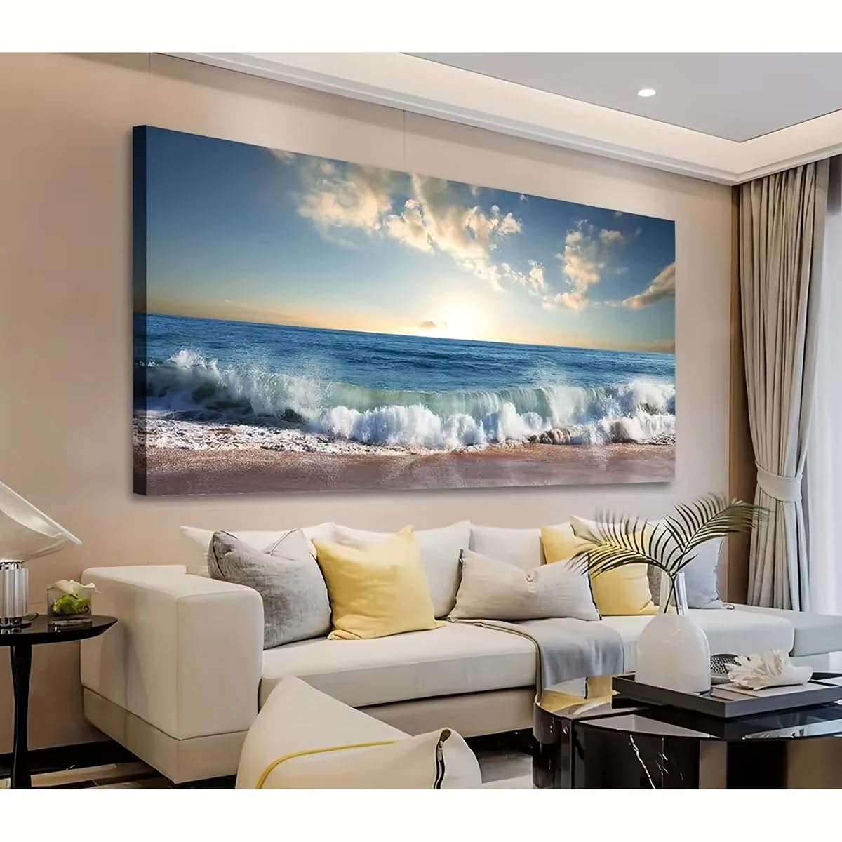 Image murale grand format plage et vagues de l'océan pour évader votre esprit - 8