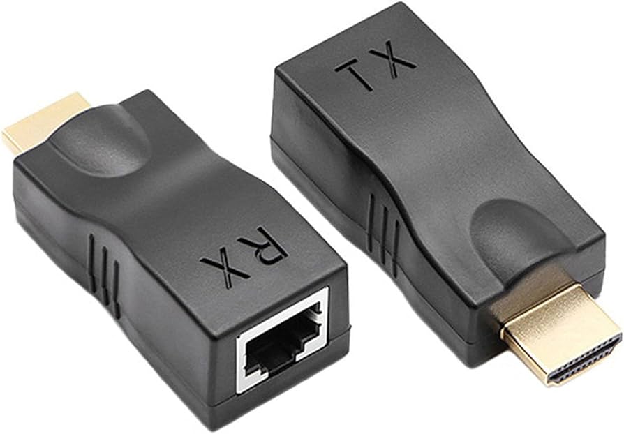 Amazon | LUYING HDMIエクステンダー HDMI to RJ45 HDMI延長器 CAT6