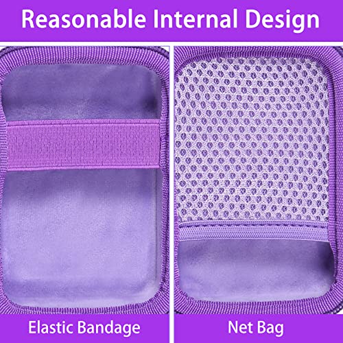 Co2Crea Hard Case Compatible With Digital Camera, Vahoiald/Iweukjlo/Camkory/Bevlxniv/Prisia/Sevenat Kids Video Camera, Purple #TOP3
