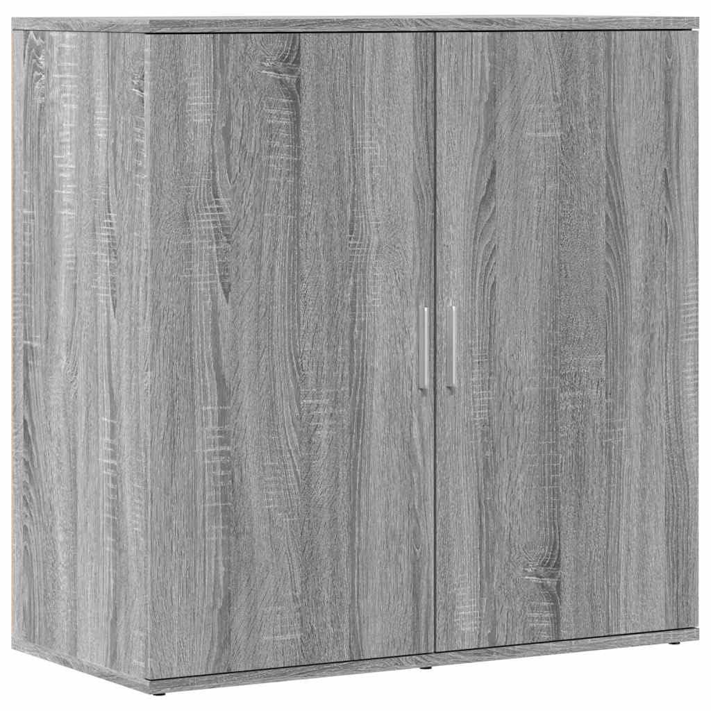 vidaXL Aparador de Madera de ingeniería Gris Sonoma 79x38x80 cm