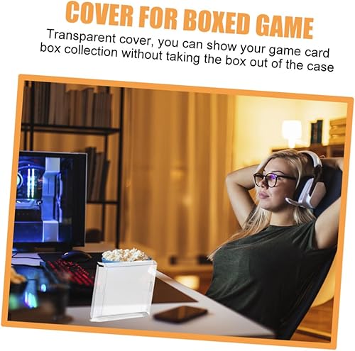 Miniatura 5 de GATHINESS 5pcs Box Game Card Box Game Organizer Cajas Organizadoras Storage Case Game Case Game Container Portable Game Case Game Storage Game Cards