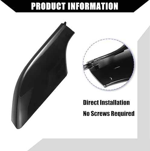 Miniatura 6 de Cubierta de protección para rieles superiores, portaequipajes de techo para Toyota RAV4 2006-2012, tapas de extremo de rieles, 4 unidades, color