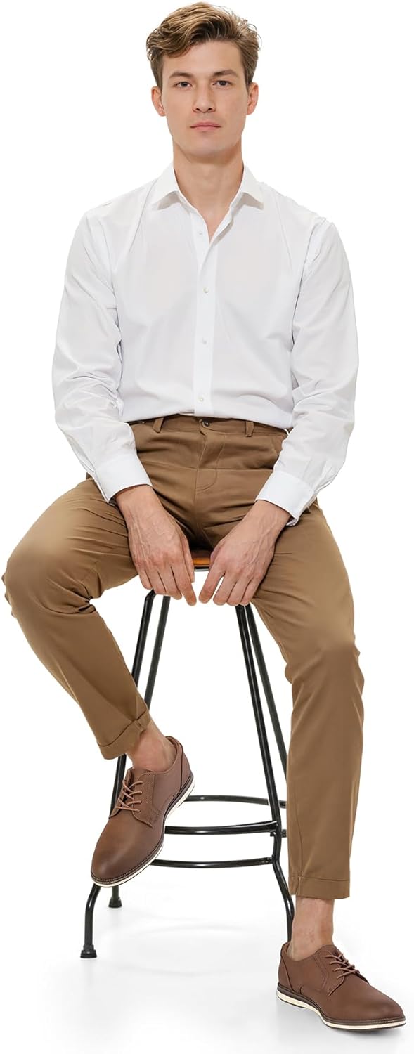 Men's Casual Oxfords Dress Shoes Business Formal Sneakers - Image 3