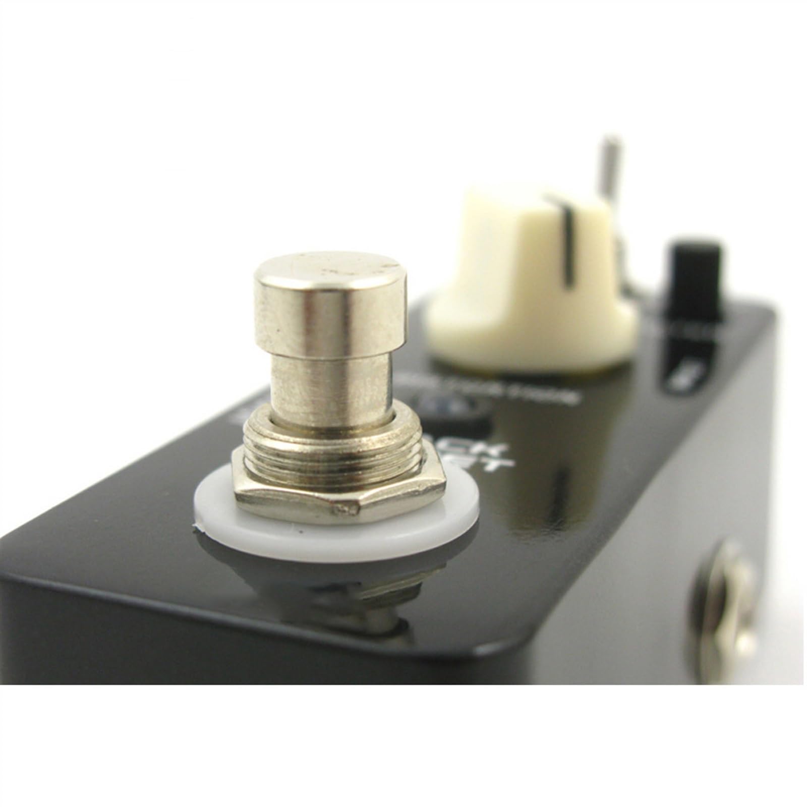efekty gitarowe Black Secret Distortion Pedał Efektów Do Gitary Elektrycznej 2 Tryby Pracy True Bypass Mini Pedał