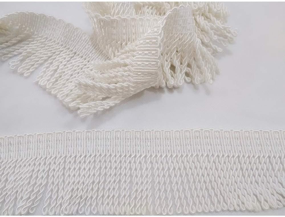 frangia bianca per cucire