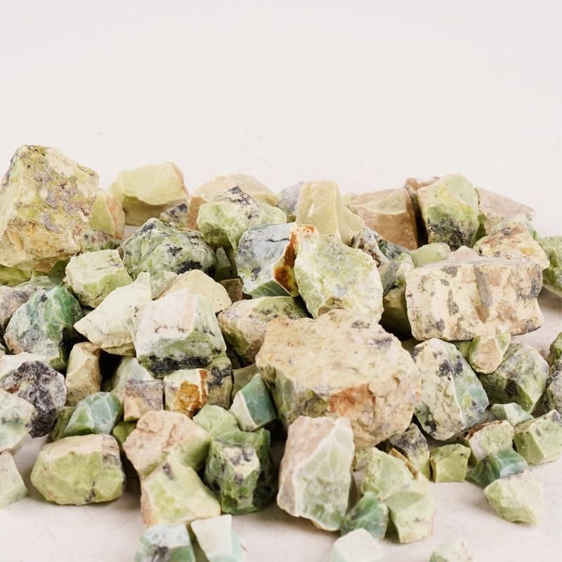 WHZHDMA Bulk Natural Crystal Rough Stone Natural Phosphate Aluminum Ore Crystal Rough Stone Ornaments Ore Specimens Diffuser Stone Gravel Rocks Stones and Crystals