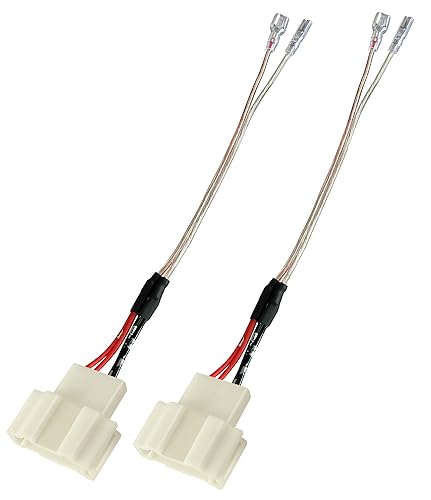 Conector de arnés de cableado de altavoz de puerta trasera delantera de automóvil para Volkswagen VW 2009-2018 Ti'guan, golf 1999-2019, Jet