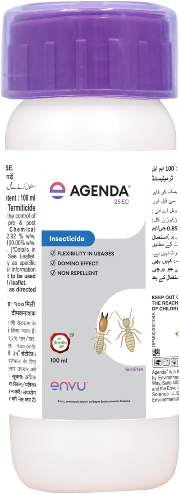 Agenda 100 ml for Termite Control Pre & Post Construction | Termite Killer For Wood And Furniture | Fast Action | Long Lasting Impact