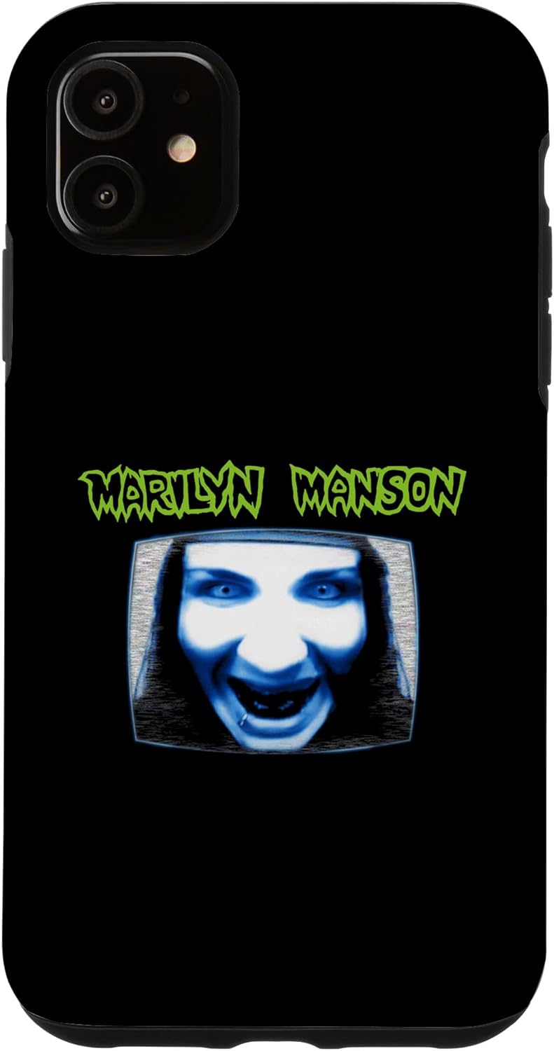 Marilyn Manson TV with Logo Case for iPhone 12 Pro Max