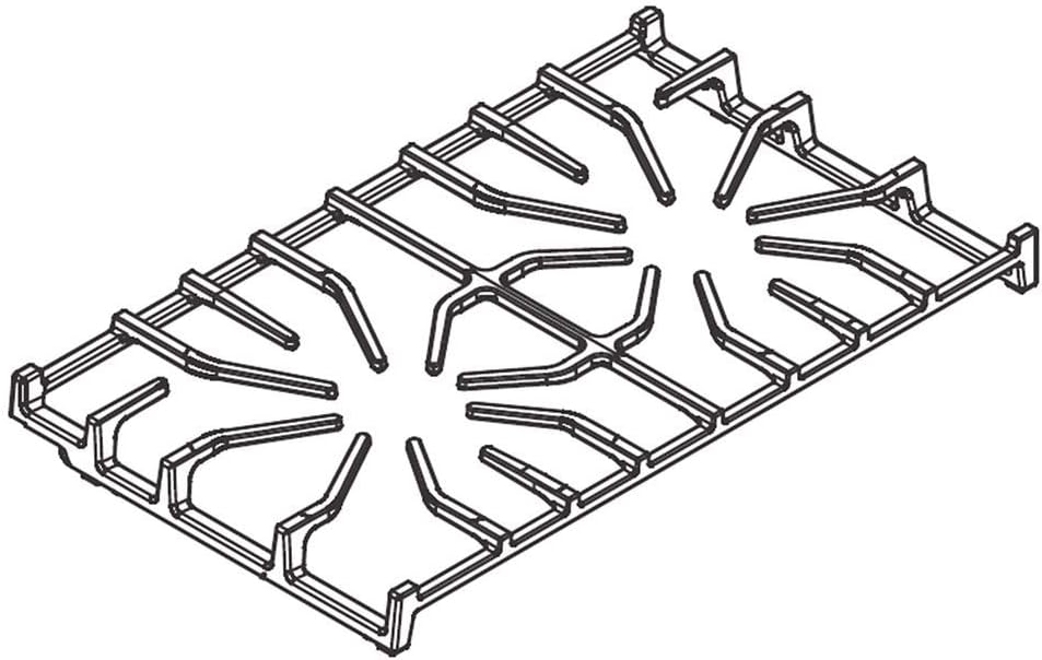 5304518358 Range Surface Burner Grate, Side (Black) Genuine Original Equipment Manufacturer (OEM) Part