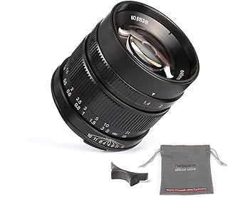 7artisans 55mm F1.4 APS-C Manual Fixed Lens for M4/3 mount Cameras Panasonic G1 G2 G3 G4 G5 G6 G7 GF1 GF2 GF3 GF5 GF6 GM1 Olympus EMP1 EPM2 E-PL1 E-PL2 E-PL3 E-PL5