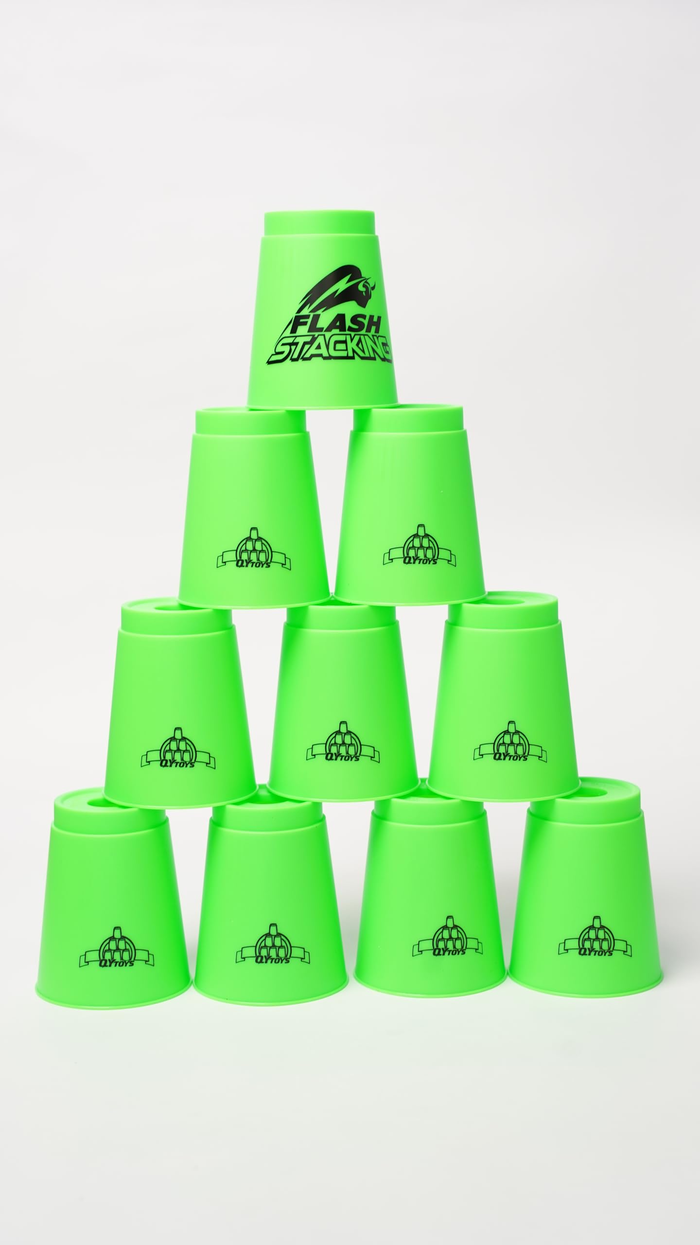 aCADZO Stacking Cups Pack of 10 Cups Toy for All Age Groups Travel Party (Green) (B0CMQV2K1P) Amazon Price History, Amazon Price Tracker