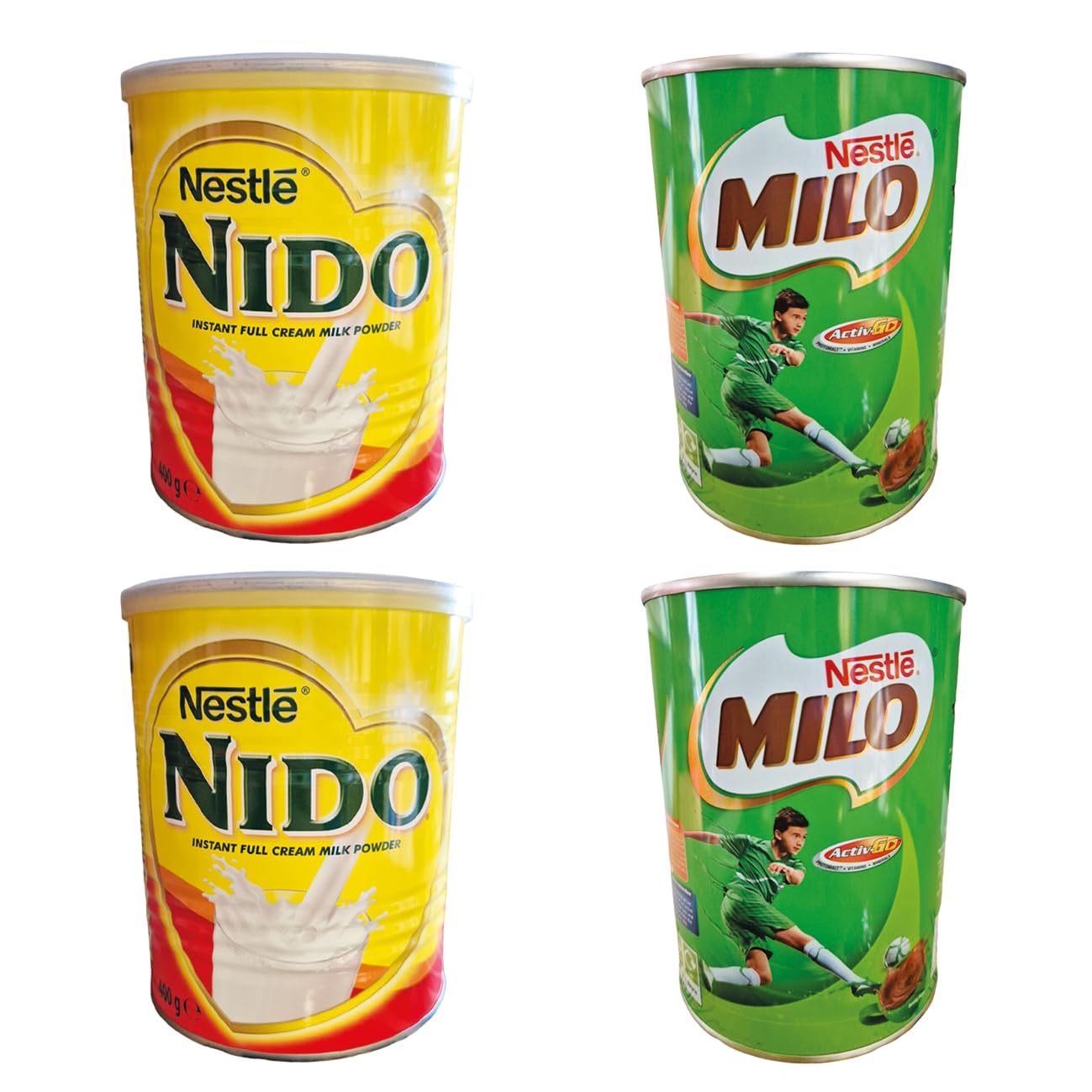 minafood Zestaw do kakao i mleka w proszku 2 x 400 g + notatnik