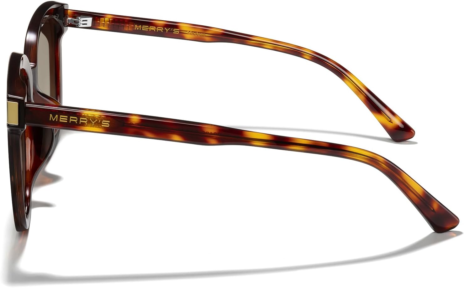 MERRY'S Modern Oversized Square Acetate Sunglasses for Women and Men UV400 Polarized Sunglasses S6196 - Image 3