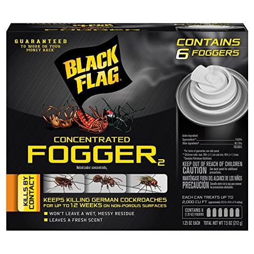 Black Flag Indoor Fogger, Pack of 6
