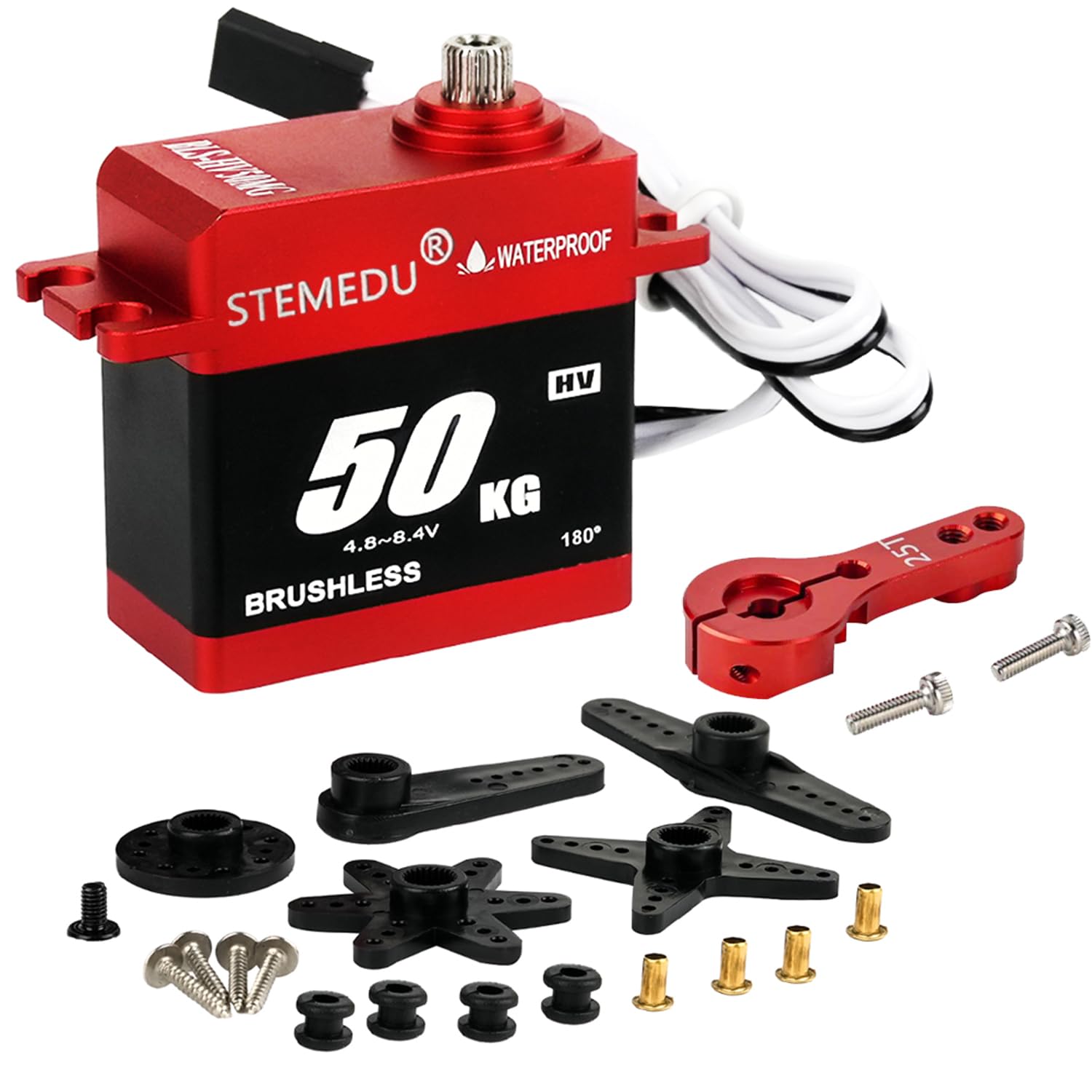 Amazon.com: Stemedu BLS-HV50MG 50KG Brushless Digital Servo