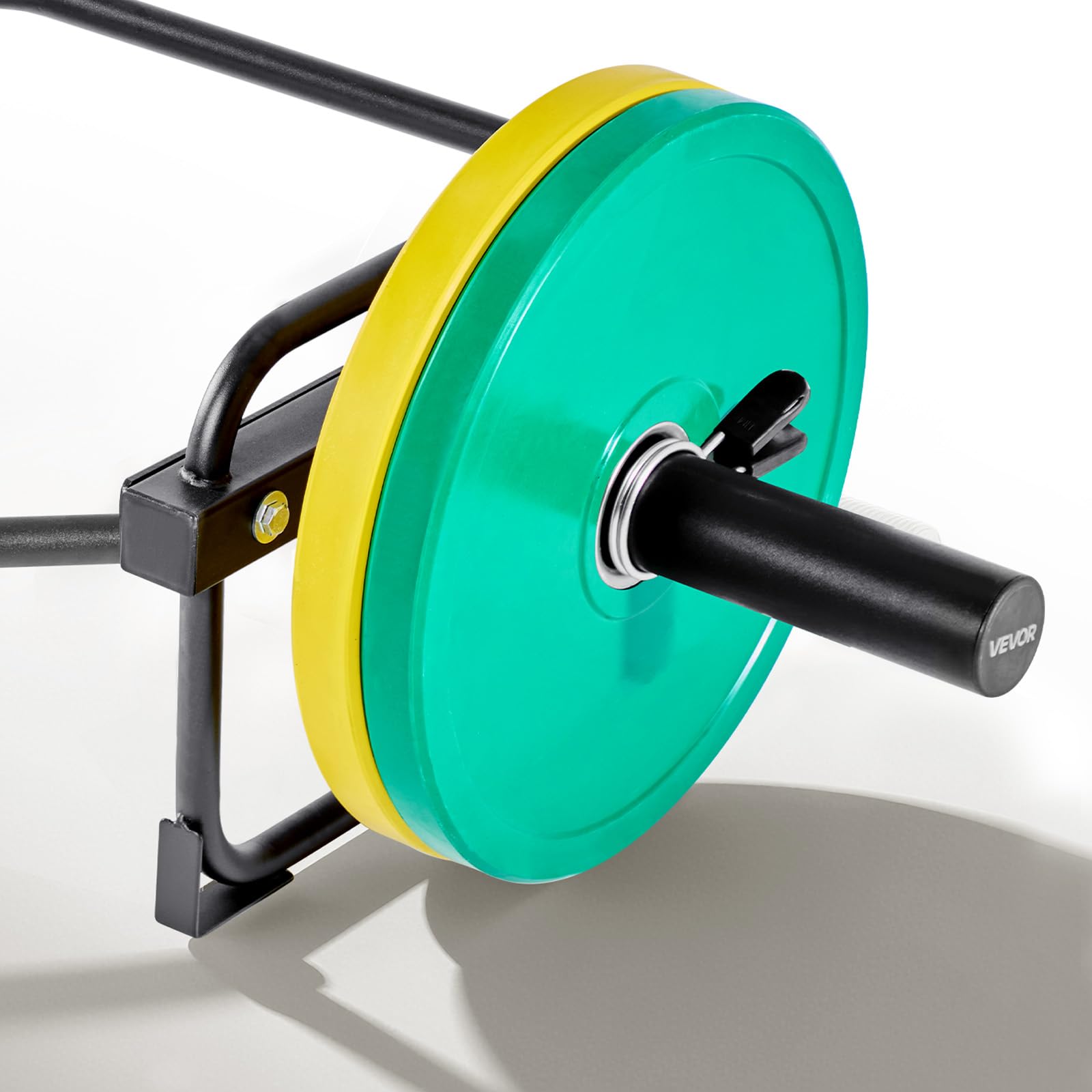 VEVOR Barre Hexagonale pour Disque de 5 cm, Trap Bar Charge 240 kg, Barre de Musculation Fitness pour Squats, Soulevés de Terre, Haussement d'Épaules et Haltérophilie, Salle de Sport, Noir