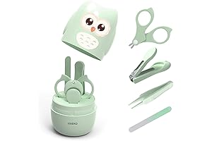 Baby Nail Care Set: Essential Kit for Perfectly Trimmed Nails in a Charming Owl Case