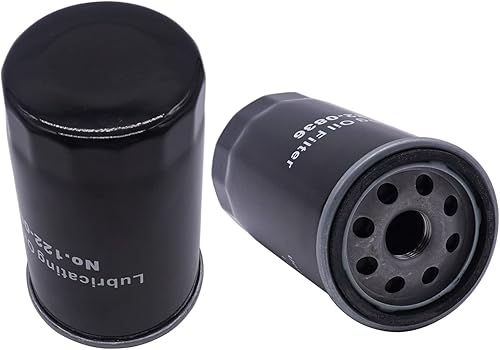 Filtro de aceite 122-0836 compatible con Cummins Onan RV Generator QG 5500/7000 Series, Onan Generator HGJAC HGJAB HGJAA 2 PCS