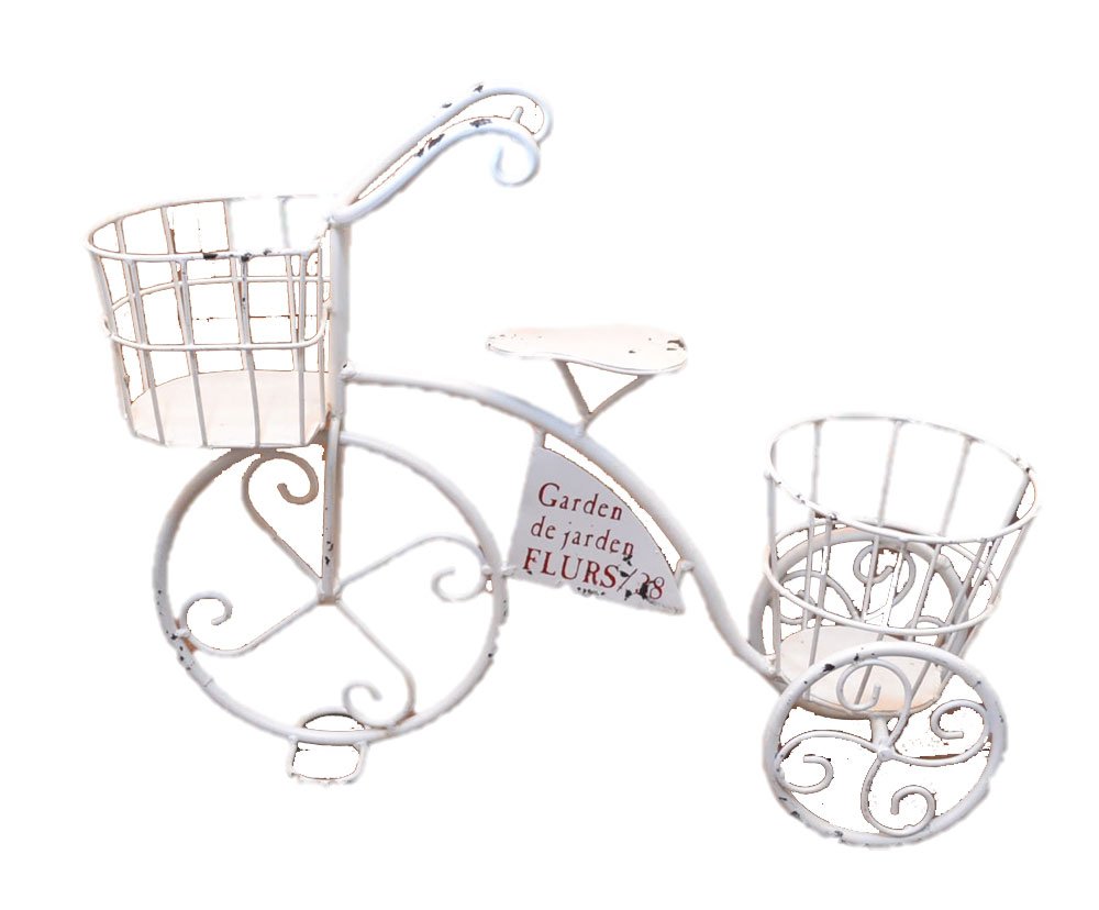 Amazon.co.jp: アイアン自転車プランター アンティーク風 ガーデニング