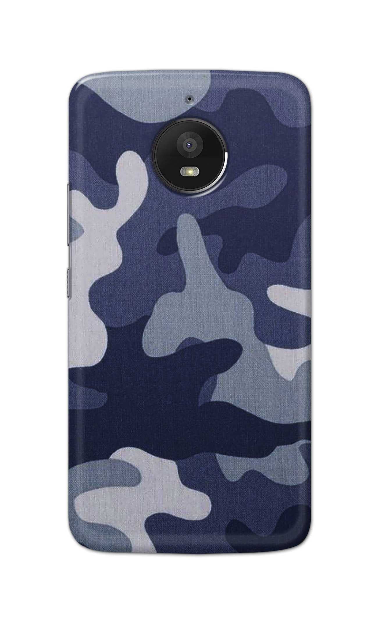 PRINTFIDAA Army Camouflage Pattern Printed Designer Hard Back Case Cover for Motorola Moto E4 Plus, XT1770, XT1773, Motorola Moto E Plus (4th Gen.) -(WX) TEJ1004