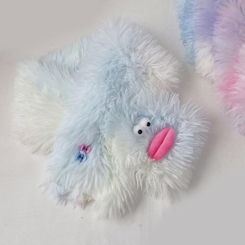 Scarf, Autumn Winter Season Children Scarf Cartoon Warm Plush Neck Scarf Christmas Gift